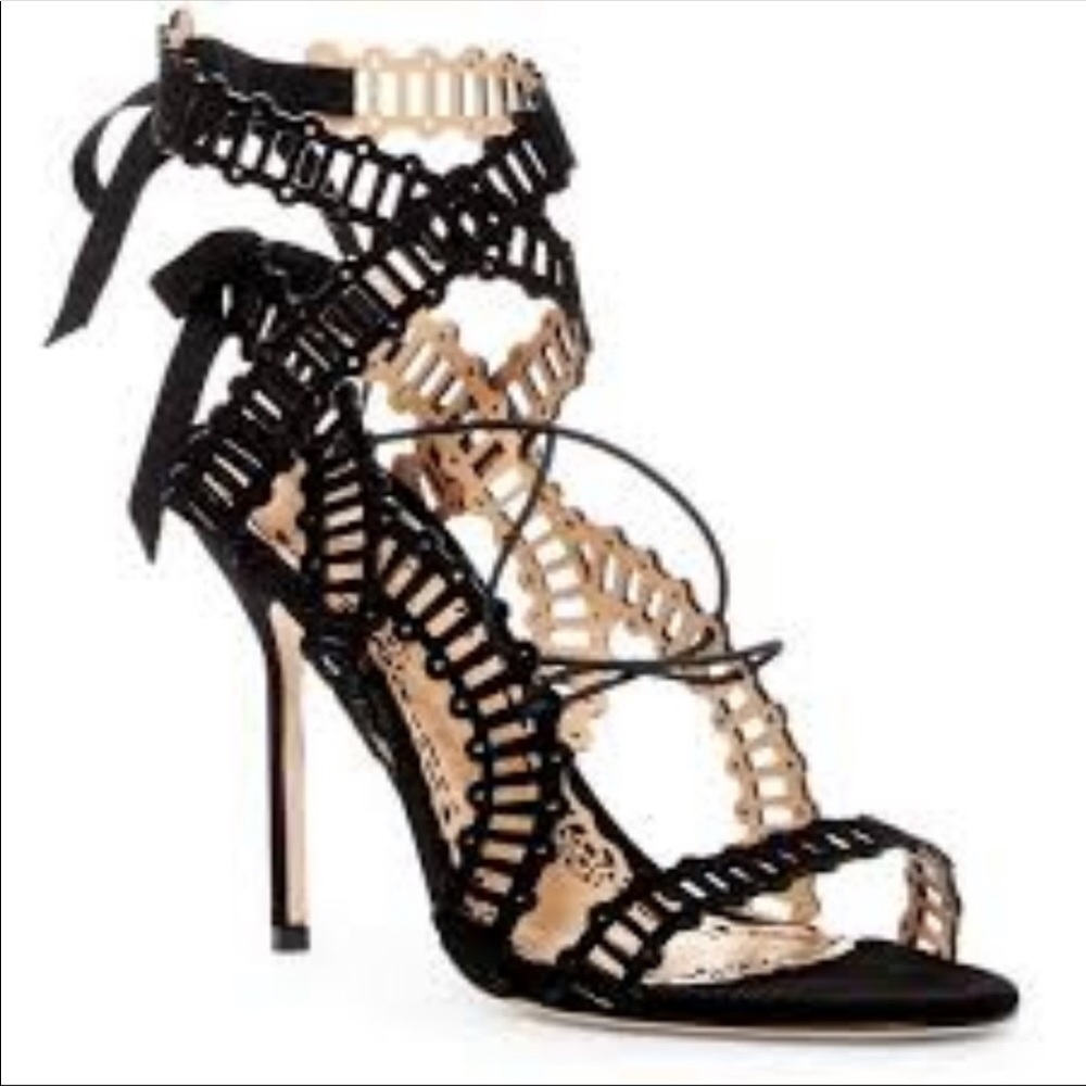 Marchesa strap heels